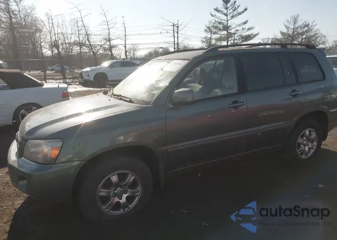 2007 Toyota Highlander V6 из США, поврежденный, VIN JTEHP21A270211210